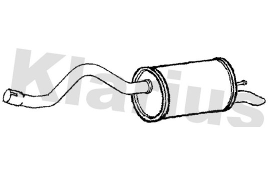Exhaust backbox / end silencer, Image 2