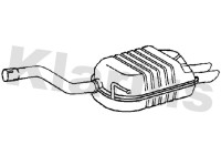 Exhaust backbox / end silencer