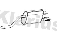 Exhaust backbox / end silencer