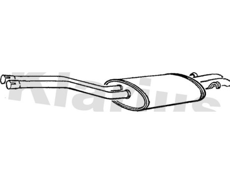 Exhaust backbox / end silencer, Image 2