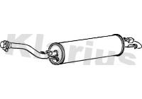 Exhaust backbox / end silencer