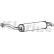 Exhaust backbox / end silencer
