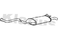 Exhaust backbox / end silencer