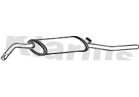 Exhaust backbox / end silencer