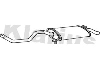 Exhaust backbox / end silencer