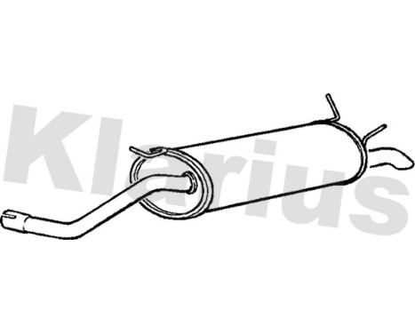 Exhaust backbox / end silencer, Image 3