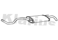 Exhaust backbox / end silencer