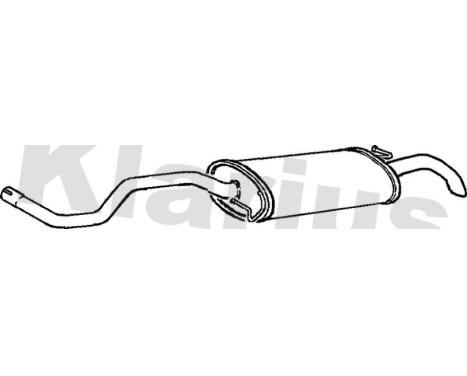 Exhaust backbox / end silencer, Image 2