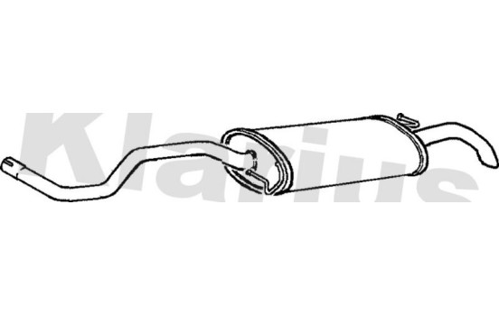 Exhaust backbox / end silencer, Image 2
