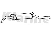 Exhaust backbox / end silencer