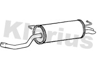 Exhaust backbox / end silencer