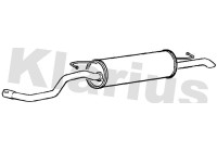 Exhaust backbox / end silencer