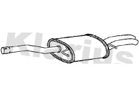 Exhaust backbox / end silencer