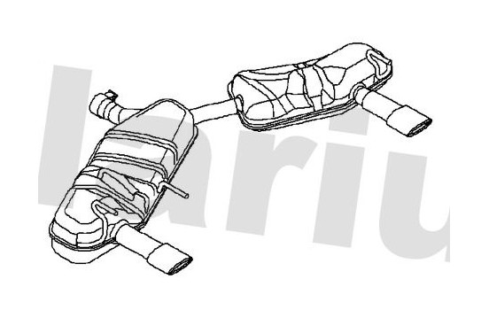 Exhaust backbox / end silencer, Image 2
