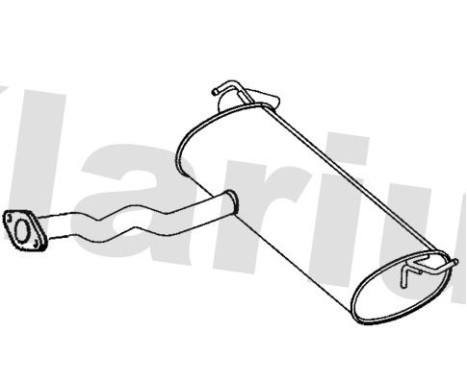 Exhaust backbox / end silencer, Image 2