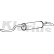 Exhaust backbox / end silencer