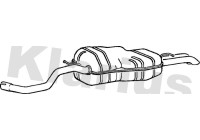 Exhaust backbox / end silencer