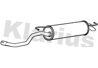 Exhaust backbox / end silencer