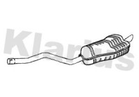 Exhaust backbox / end silencer