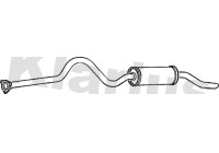Exhaust backbox / end silencer