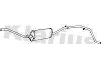 Exhaust backbox / end silencer