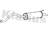 Exhaust backbox / end silencer