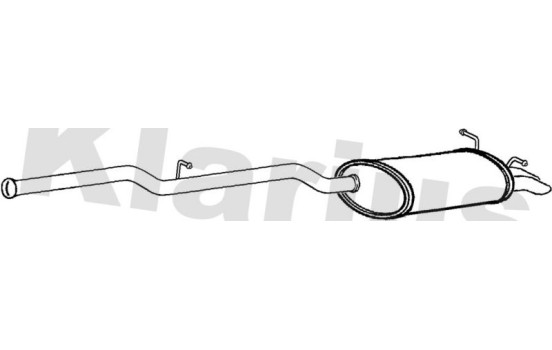 Exhaust backbox / end silencer, Image 2