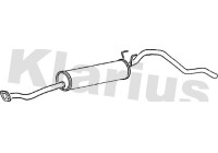 Exhaust backbox / end silencer