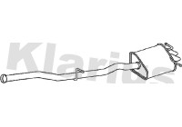 Exhaust backbox / end silencer