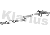 Exhaust backbox / end silencer