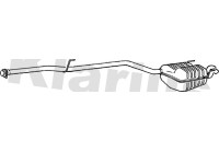 Exhaust backbox / end silencer