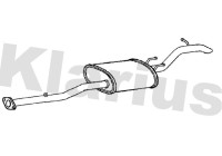 Exhaust backbox / end silencer