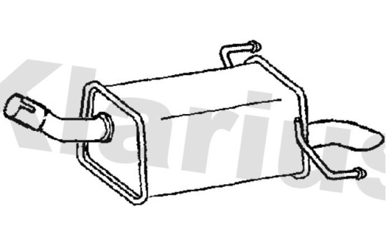 Exhaust backbox / end silencer, Image 2