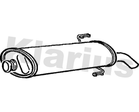 Exhaust backbox / end silencer, Image 2