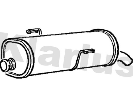 Exhaust backbox / end silencer, Image 3
