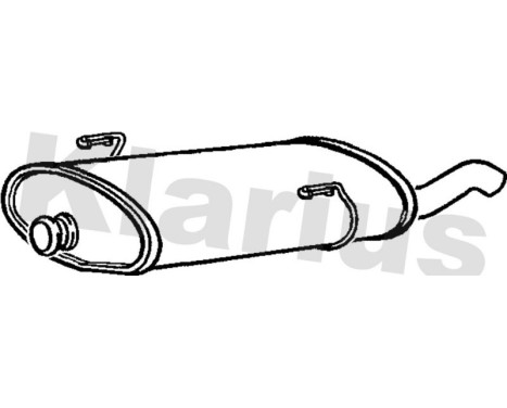 Exhaust backbox / end silencer, Image 2