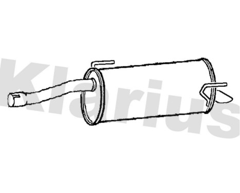 Exhaust backbox / end silencer, Image 2