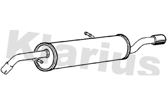 Exhaust backbox / end silencer, Image 2
