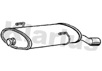 Exhaust backbox / end silencer