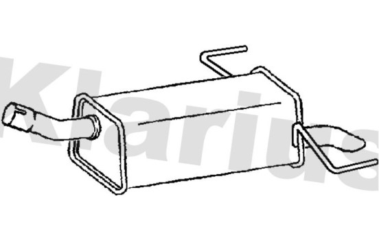 Exhaust backbox / end silencer, Image 2