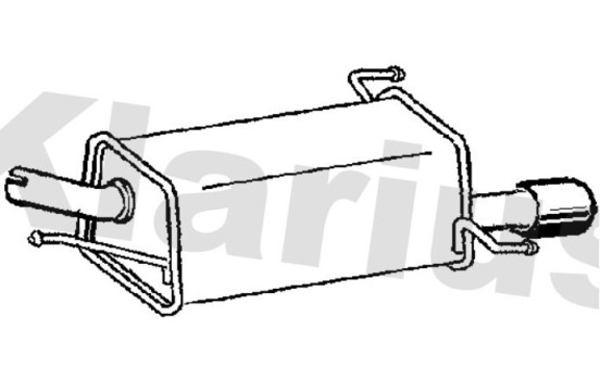 Exhaust backbox / end silencer, Image 2