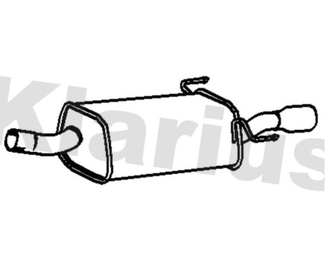 Exhaust backbox / end silencer, Image 2