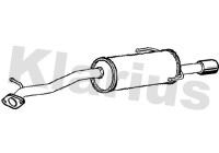 Exhaust backbox / end silencer