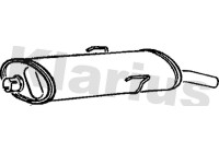 Exhaust backbox / end silencer