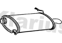 Exhaust backbox / end silencer