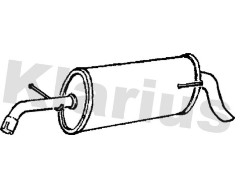 Exhaust backbox / end silencer, Image 2