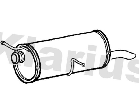 Exhaust backbox / end silencer, Image 2