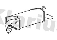 Exhaust backbox / end silencer