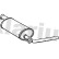 Exhaust backbox / end silencer