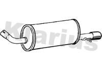 Exhaust backbox / end silencer